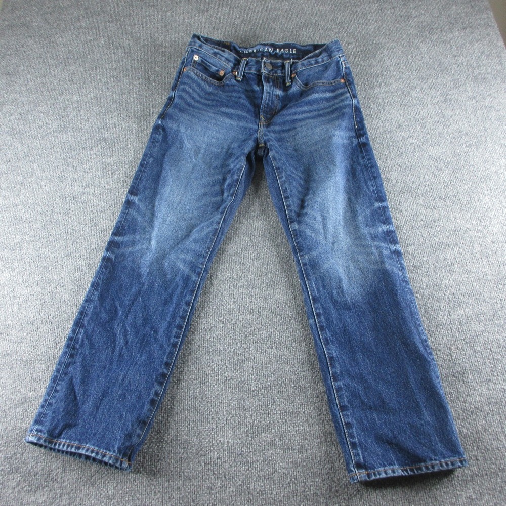 American Eagle Outfitters Jeans Mens 28x26 Blue Bootcut Medium Wash Denim Casual